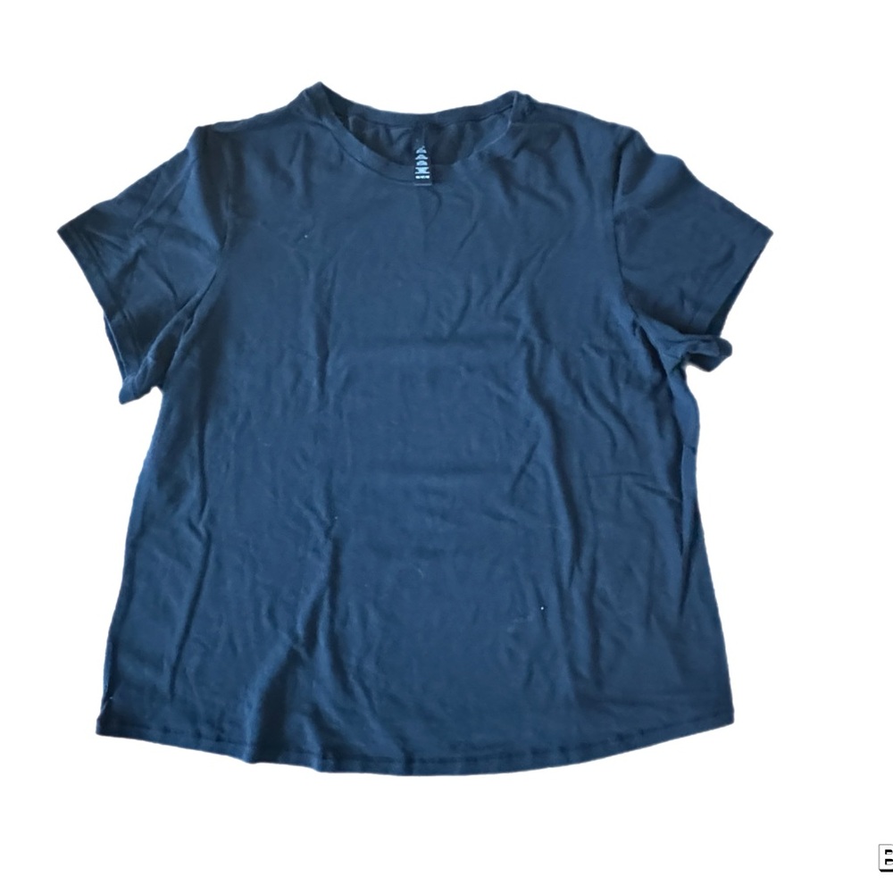 SKIMS Black Short Sleeve Tee